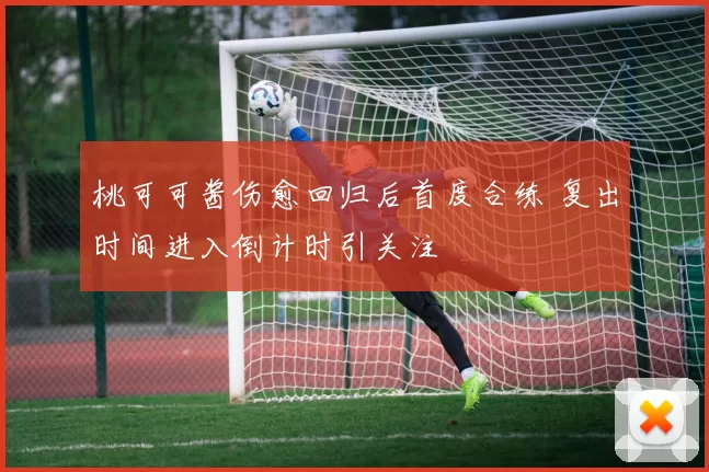 桃可可酱伤愈回归后首度合练 复出时间进入倒计时引关注
