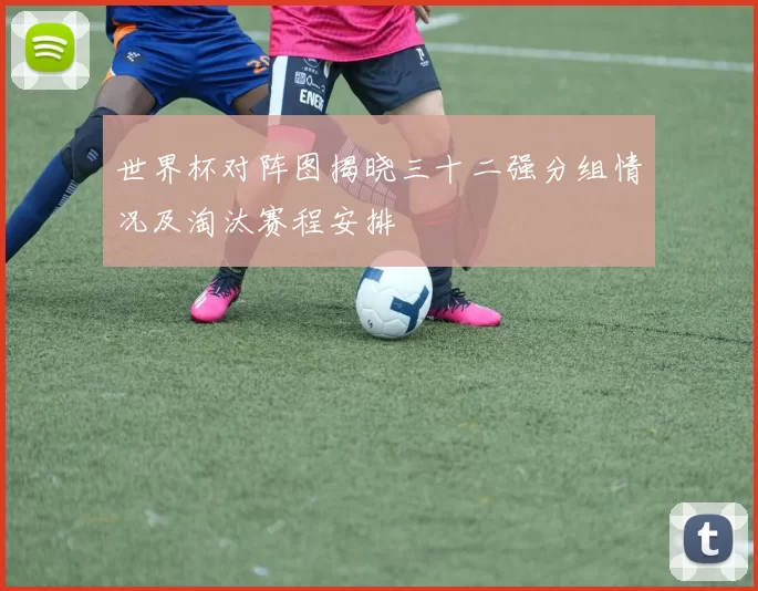 世界杯对阵图揭晓三十二强分组情况及淘汰赛程安排